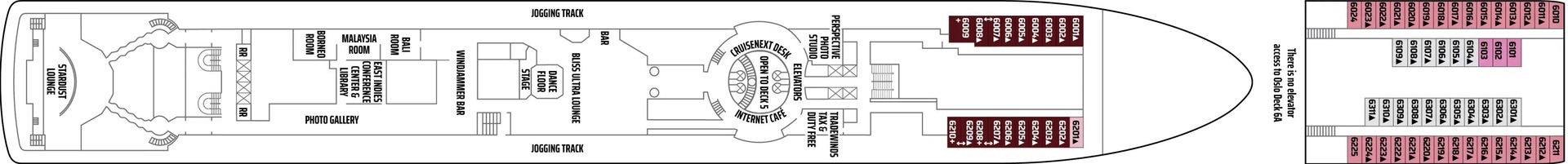 Promenade / Oslo Deck 6