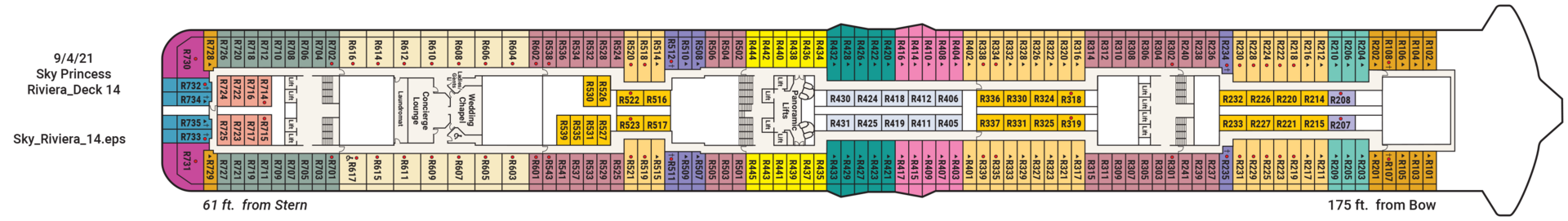 Deck 14 - Riviera